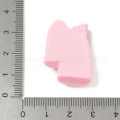Süße undurchsichtige Harz-Cabochons RESI-L046-E01