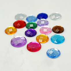 Nachahmung taiwan Acryl Strass Cabochons GACR-D002-8mm-M