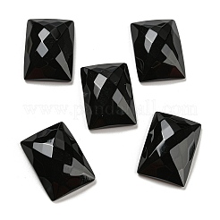 Cabochons aus natürlichem schwarzem Onyx G-P513-01A-01
