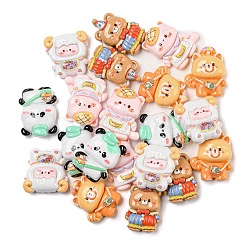 Undurchsichtige Harz Tier Decoden Cabochons CRES-R200-01