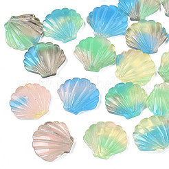 Undurchsichtige Cabochons aus Celluloseacetat (Harz). KY-N018-05
