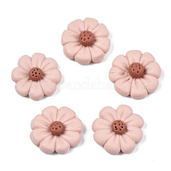Handgemachter Ton-Cabochon CLAY-N010-022B