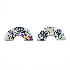 Handgemachter Ton-Cabochon CLAY-N010-044