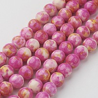 Естественно океан белый нефритовый шарик нити&nbsp;G-G916-8mm-03