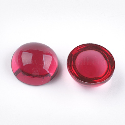 Durchscheinende Harz-Cabochons RESI-S361-12mm-04