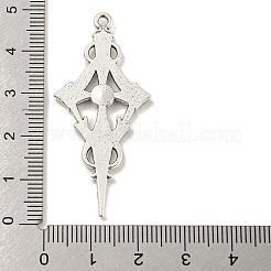 Tibetischen Stil Legierung Anhänger Emaille Fassungen TIBE-L013-04AS-02