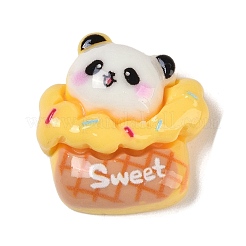 Desserts Thema undurchsichtige Harz Decoden Cabochons RESI-S395-01C