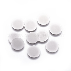 Anlaufgeschützte Cabochons aus chirurgischem Edelstahl 316 STAS-I118-13P-02
