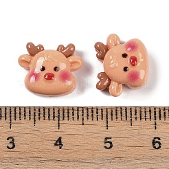 Weihnachtsmotiv opake Decoden-Cabochons aus Kunstharz CRES-M036-03P