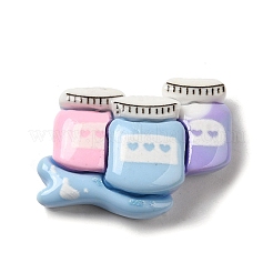 Malthema undurchsichtige Harz-Cabochons RESI-L040-04E