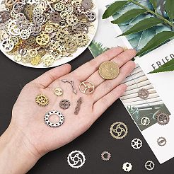 Legierung Cabochons PALLOY-OC0002-33-RS