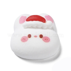 Undurchsichtige Harz-Cabochons des Weihnachtsthemas RESI-Q217-03F