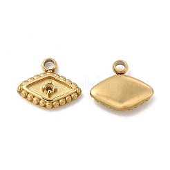 Ionenplattierung (IP) 304 Edelstahl Anhänger Strass-Einstellungen STAS-C070-10G