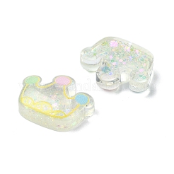Transparente Decoden-Cabochons aus Epoxidharz CRES-I030-04D