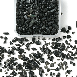50g natürliche schwarze Turmalin-Chipperlen G-YW0001-67