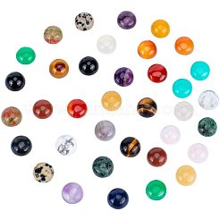 Natürliche und synthetische Mischstein Cabochons G-PH0034-34