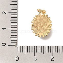 Messing Anhänger & Charms KK-K388-34G