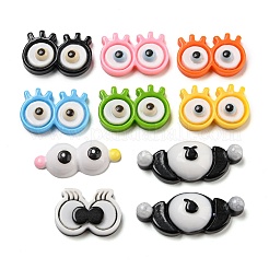 Undurchsichtige Decoden-Cabochons aus Harz RESI-C046-01