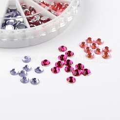 12 Farbe Nachahmung taiwan Acrylrhinestone Cabochons GACR-X0001-4mm-B