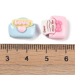 Undurchsichtige Decoden-Cabochons aus Harz CRES-M036-07