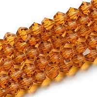 Прозрачные стеклянные бусины&nbsp;GLAA-F029-3mm-28