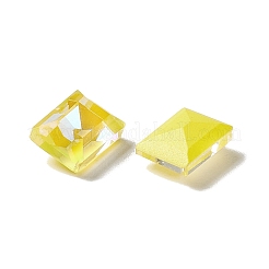 Mokka fluoreszierende k9 glas strass cabochons RGLA-J026-A-MI