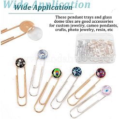 DIY Blanko-Set für Sicherheitsnadelbroschen FIND-NB0003-02