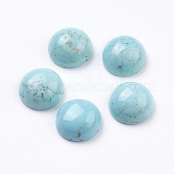 Natur Howlite Cabochons G-E482-02A