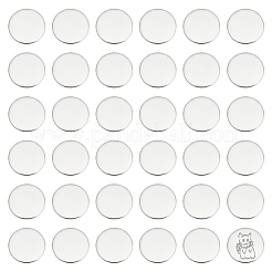 100 Stück 304 Edelstahl-Stanzrohling-Tag-Cabochons STAS-UN0055-71B