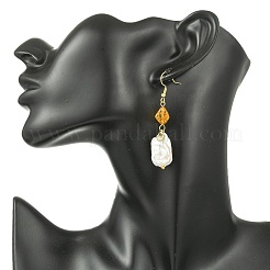 Серьги-подвески из нержавеющей стали 304&nbsp;EJEW-JE07101