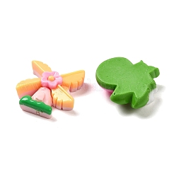 Undurchsichtigen Cabochons RESI-Q228-02