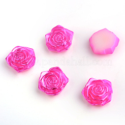 ABS Kunststoffimitation Perle Cabochons OACR-S004-M