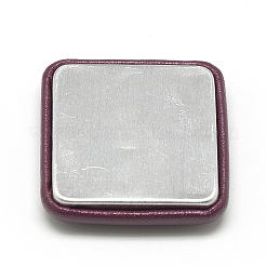 Cabochons aus Kunstleder mit Stoffbezug WOVE-S084-02C