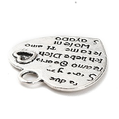 Tibetischer Stil Legierung Anhänger Fassungen PALLOY-P293-026AS