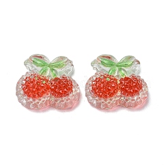 Obst transparente Epoxidharz Decoden Cabochons CRES-I030-24A