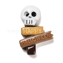 Halloween undurchsichtige Decoden-Cabochons aus Harz RESI-S393-01E