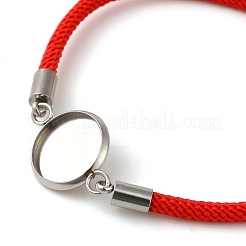 Herstellung von Milano-Kordeln und Armbändern aus Edelstahl 304 MAK-H004-02C-P02