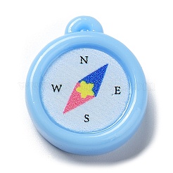 Ozean-Motiv-Cartoon-Cabochons aus undurchsichtigem Harz RESI-G071-03G
