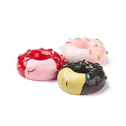 (defekter Restposten: leicht abblätternde Farbe) sprühlackierte Harz-Cabochons CRES-XCP0001-23