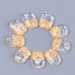 Zwei Ton-Harz-Cabochons X-CRES-T014-06J
