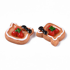 Undurchsichtige Cabochons aus Epoxidharz CRES-S358-54