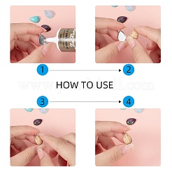 Natürliche und synthetische Edelstein Cabochons G-PH0034-40