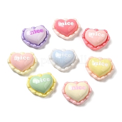 Undurchsichtigen Cabochons RESI-G087-01