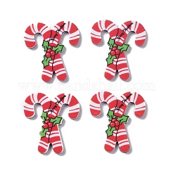 Bedruckte Acryl-Cabochons im weihnachtlichen Stil MACR-O045-01F