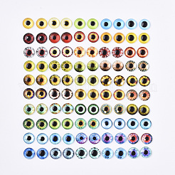 Cabochons aus Glas mit flachem Rücken GGLA-SZ0001-01C