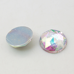 Nachahmung taiwan acryl strass flach zurück cabochons GACR-D003-10mm-17