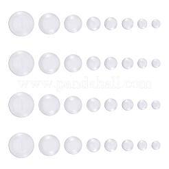 Transparente Glas Cabochons GGLA-CJ0001-01