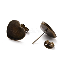 Messing Ohrstecker Zubehör KK-E774-59AB