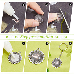 DIY Schlüsselanhänger Bastelset DIY-PH0021-38