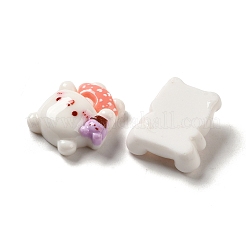 Undurchsichtige Decoden-Cabochons aus Harz RESI-D009-04